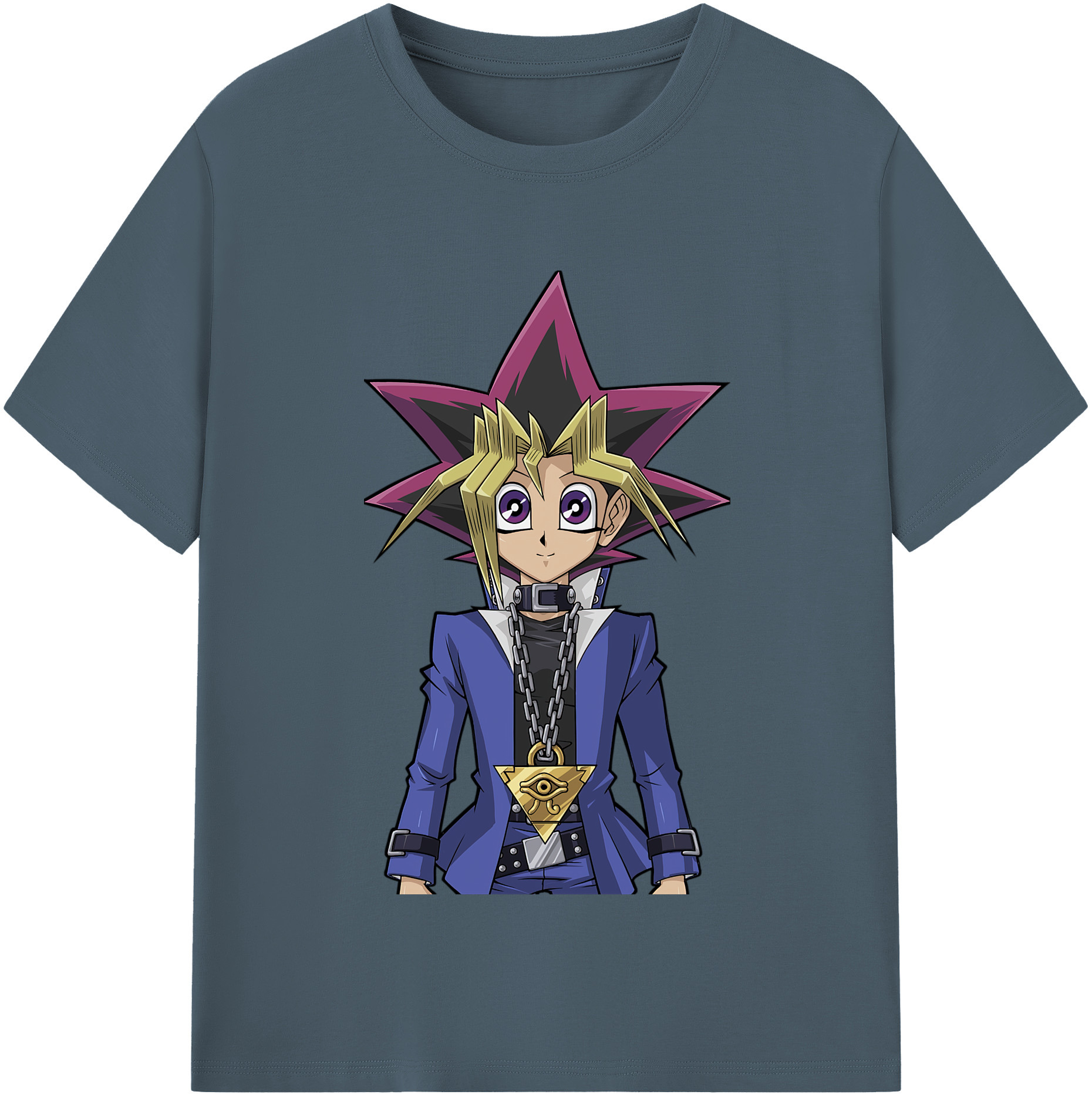 （画像用） 遊☆戯☆王 Yu-Gi-Oh! 綿100％半袖Tシャツ（フロントプリント）